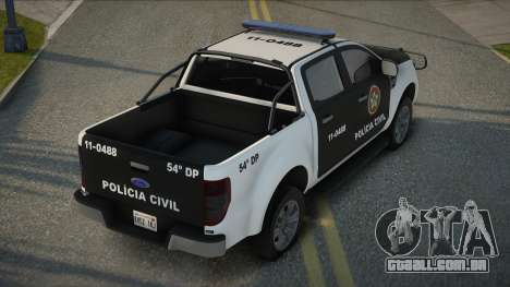 Ford Ranger 2018 PCERJ para GTA San Andreas