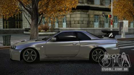 Nissan Skyline R34 Royabive para GTA 4