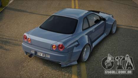 Nissan Skyline R34 GT-R Widebody Mk.X para GTA San Andreas