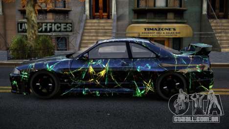 Nissan Skyline R33 Letyxis S11 para GTA 4