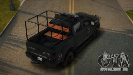 Ford Ranger 2017 BOPE RJ V2 para GTA San Andreas