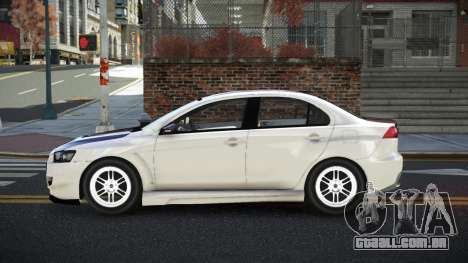 Mitsubishi Lancer Evolution X Tachecunu para GTA 4