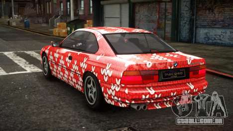 BMW 850CSi Saberon S4 para GTA 4