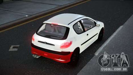 Peugeot 206 Taydajo para GTA 4