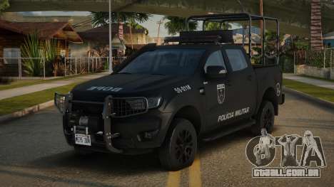 Ford Ranger 2017 BOPE RJ V2 para GTA San Andreas