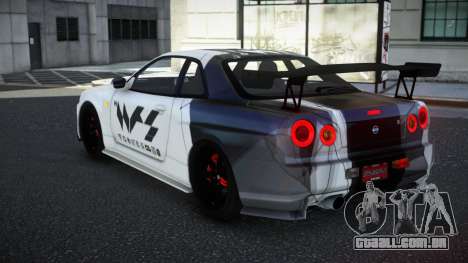 Nissan Skyline R34 Qoyawaqi para GTA 4