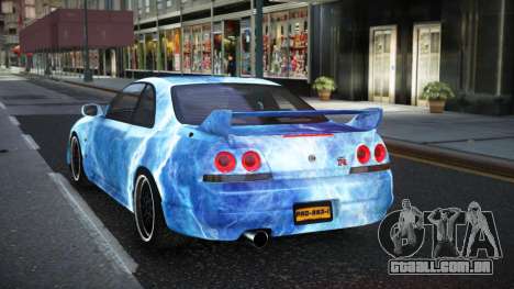 Nissan Skyline R33 Risic S5 para GTA 4