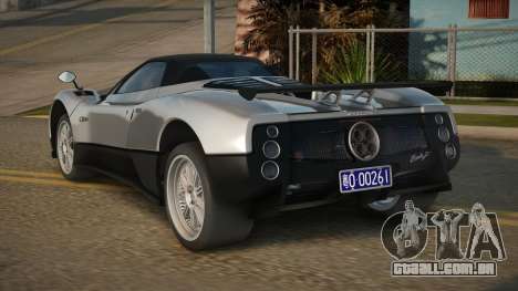 Pagani Zonda F Roadster LHD para GTA San Andreas