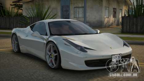 Ferrari 458 Sanor para GTA San Andreas