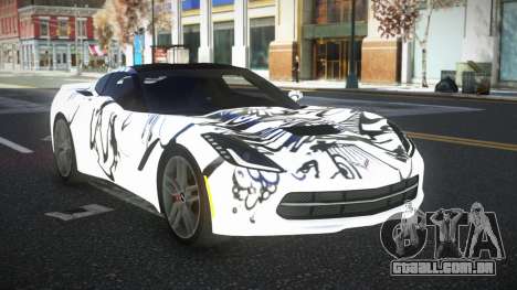 Chevrolet Corvette C7 Ewashu S10 para GTA 4