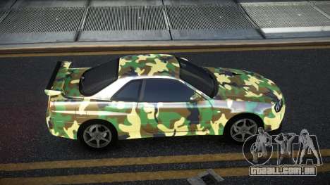 Nissan Skyline R34 Calosca S12 para GTA 4