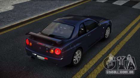 Nissan Skyline R34 Zaeji para GTA 4