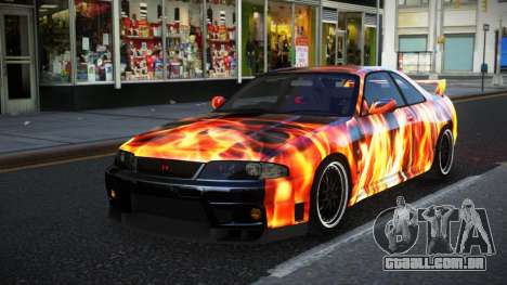 Nissan Skyline R33 Risic S12 para GTA 4