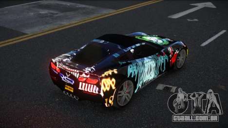 Chevrolet Corvette C7 Ewashu S9 para GTA 4