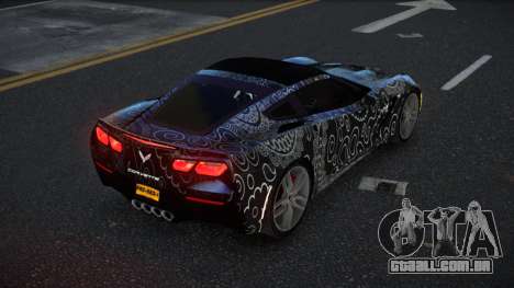 Chevrolet Corvette C7 Ewashu S11 para GTA 4