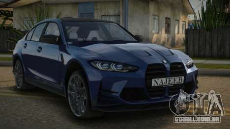 BMW M3 G80 V1.2 para GTA San Andreas
