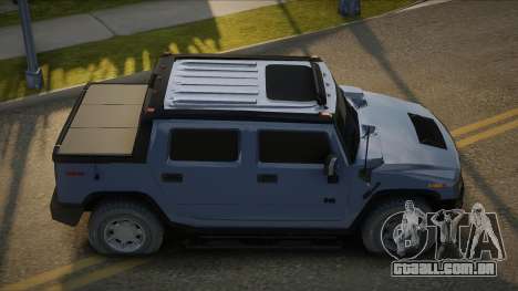 Hummer H2 Sut 2006 Cristales Negros para GTA San Andreas