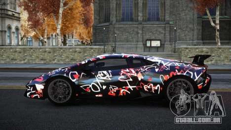 Lamborghini Huracan Lesab S14 para GTA 4