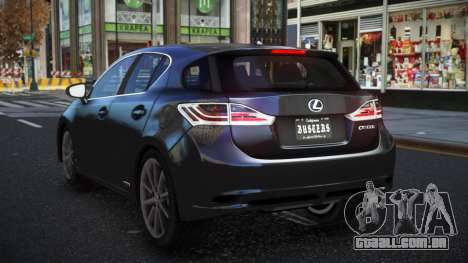 Lexus CT200H Sazlaw para GTA 4