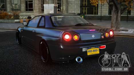 Nissan Skyline R34 Jimik para GTA 4