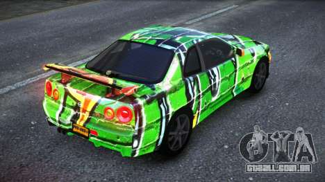 Nissan Skyline R34 Owyna S1 para GTA 4