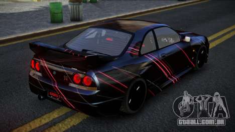 Nissan Skyline R33 Letyxis S1 para GTA 4