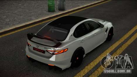 Alfa Romeo Giulia Tuabe para GTA 4