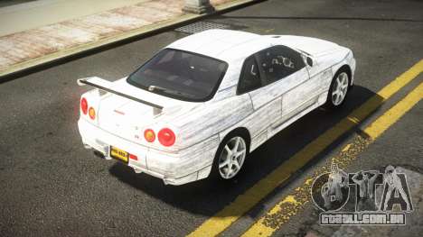 Nissan Skyline R34 Nehgan S1 para GTA 4