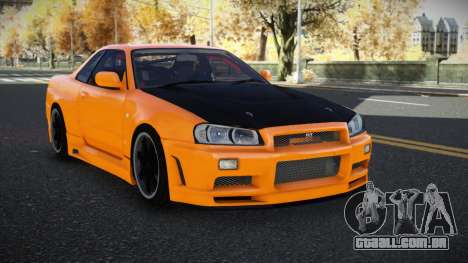 Nissan Skyline R34 Gagpi para GTA 4