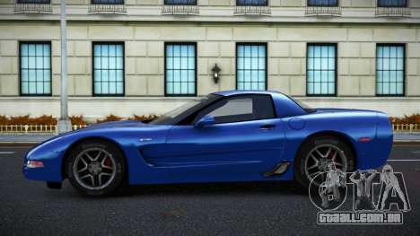 Chevrolet Corvette Ruwu para GTA 4