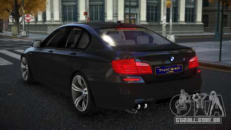 BMW M5 F10 Ejul para GTA 4