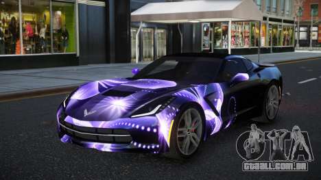 Chevrolet Corvette C7 Ewashu S14 para GTA 4