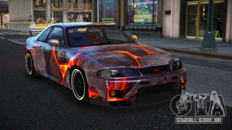 Nissan Skyline R33 Risic S9 para GTA 4