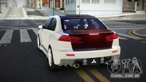 Mitsubishi Lancer Evolution X Tachecunu para GTA 4