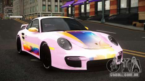 Porsche 977 GT2 Ashid S8 para GTA 4