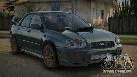 Subary Impreza STI 08th para GTA San Andreas