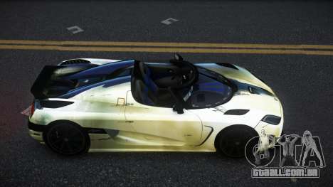 Koenigsegg Agera Jesca S5 para GTA 4
