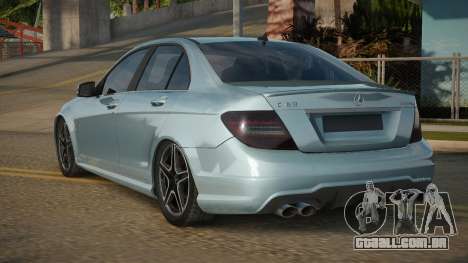 Mercedes-Benz C63 AMG Sedan 2010 para GTA San Andreas