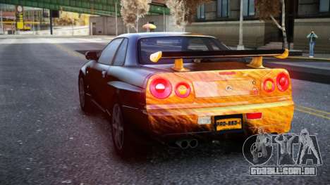 Nissan Skyline R34 Owyna S7 para GTA 4