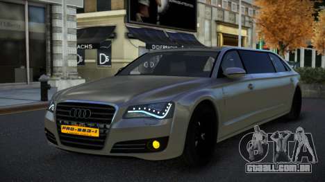Audi A8 Izov para GTA 4