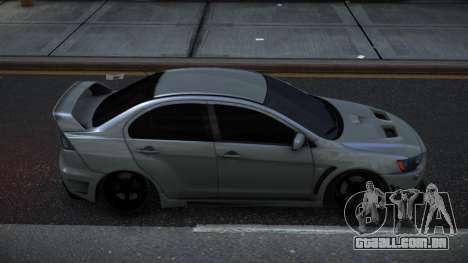 Mitsubishi Lancer Evolution X Iwit para GTA 4