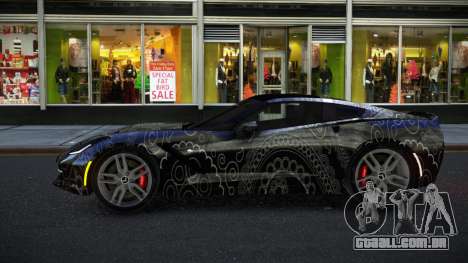 Chevrolet Corvette C7 Ewashu S11 para GTA 4
