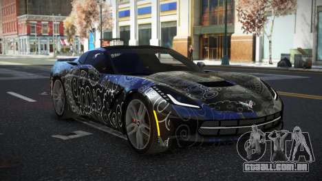 Chevrolet Corvette C7 Ewashu S11 para GTA 4