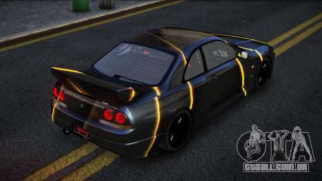 Nissan Skyline R33 Letyxis S9 para GTA 4