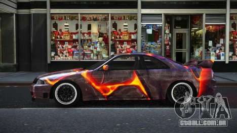 Nissan Skyline R33 Risic S9 para GTA 4
