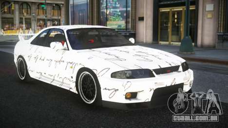 Nissan Skyline R33 Risic S13 para GTA 4