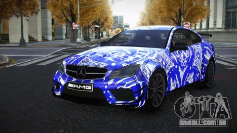 Mercedes-Benz C63 AMG Llydox S12 para GTA 4