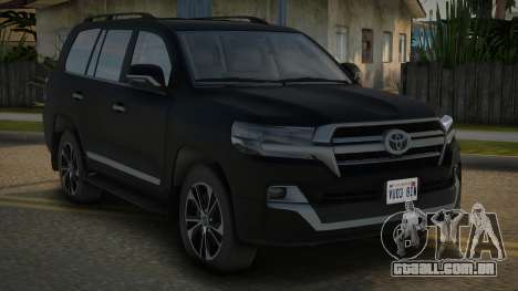 Toyota Land Cruiser V8 2017 para GTA San Andreas