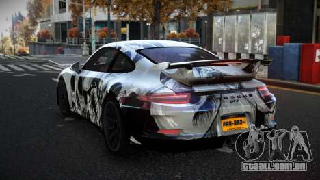 Porsche 911 GT3 Ckowen S12 para GTA 4