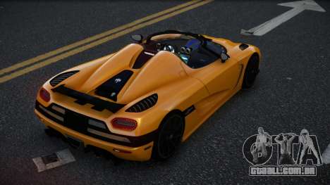 Koenigsegg Agera Jesca para GTA 4